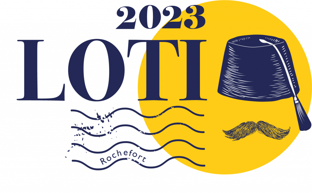 logo générique des évènements de l'année Loti 2023 à Rochefort